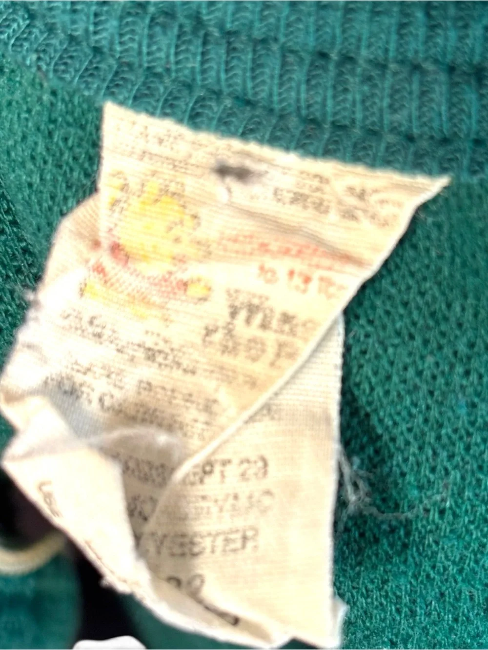 Vintage 70s Sears Winnie the Pooh Fleece Sleeper 3M